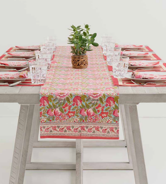 Wildflower Garden Table Runner