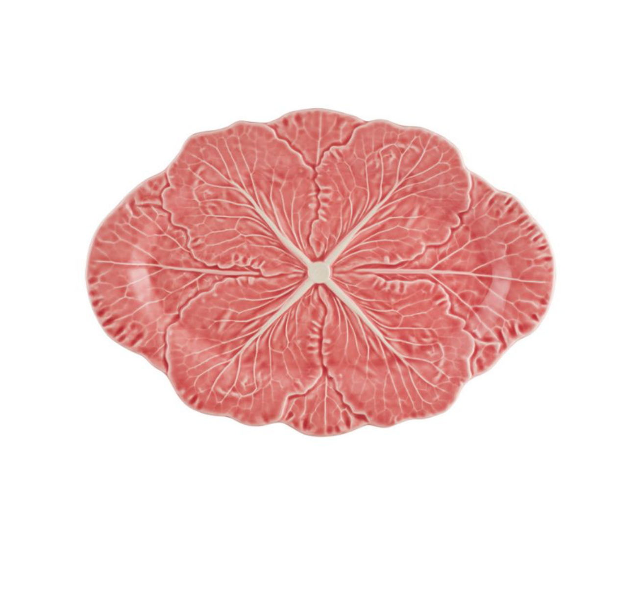 Bordallo Pinheiro Cabbage Small Oval Platter