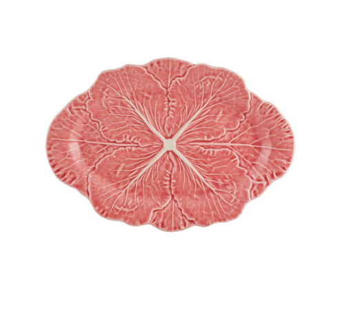 Bordallo Pinheiro Cabbage Small Oval Platter