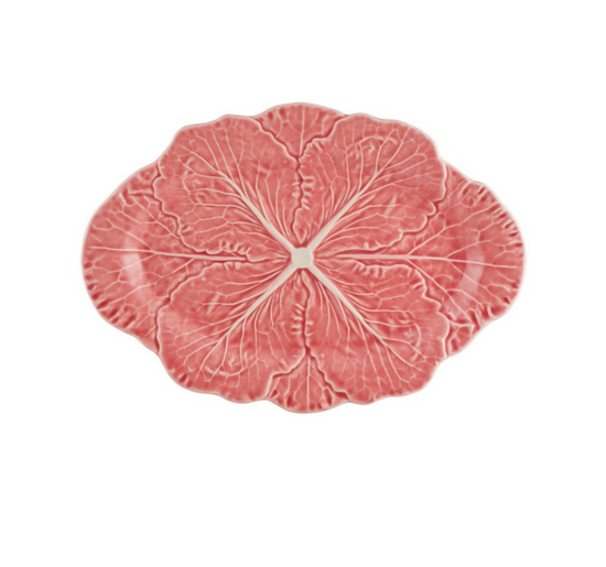 Bordallo Pinheiro Cabbage Small Oval Platter