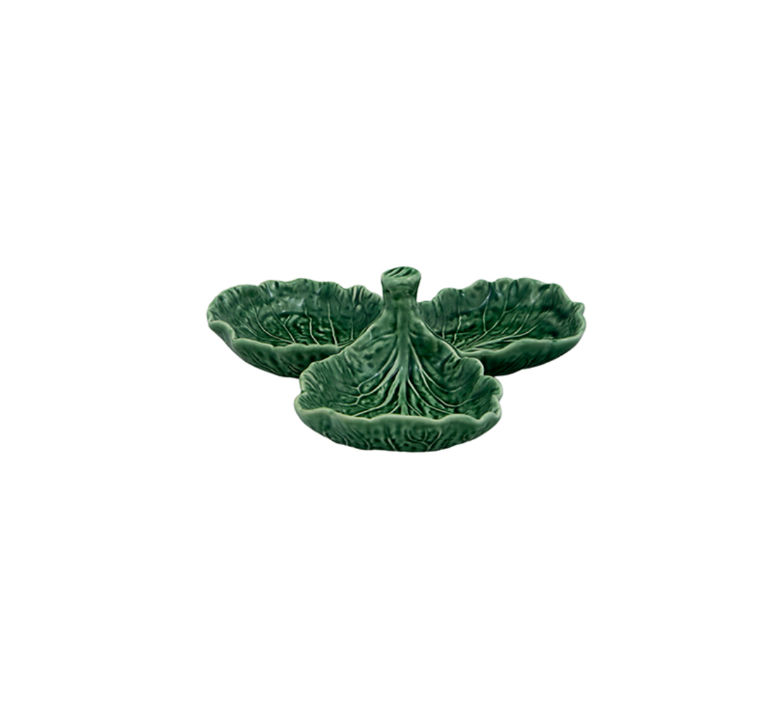 Bordallo Pinheiro Cabbage Leaf Olive Dish
