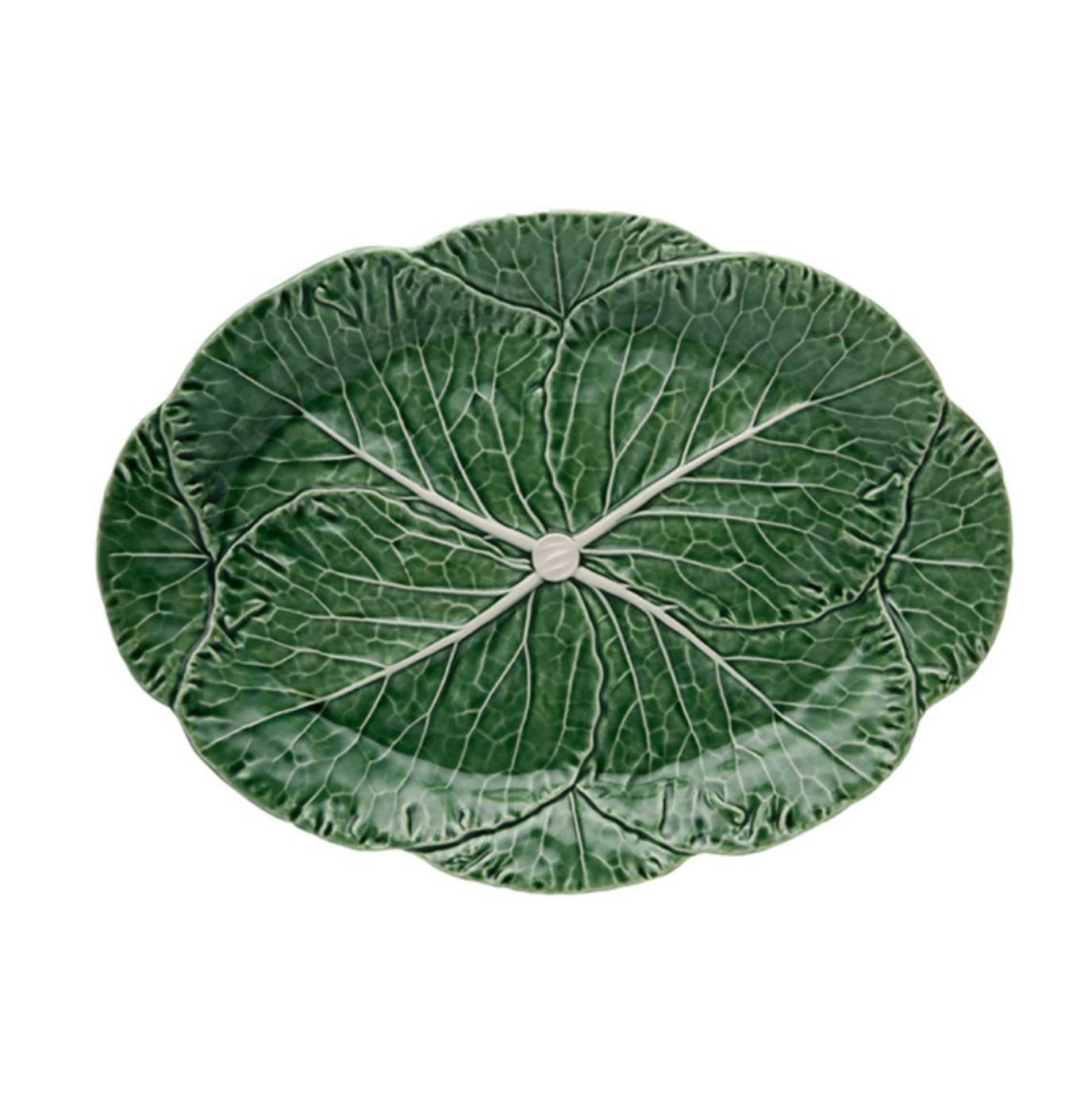 Bordallo Pinheiro Cabbage Large Oval Platter