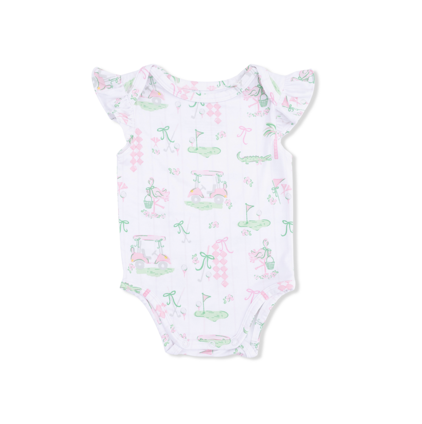 Girl's Ruffle Golf Body Suit