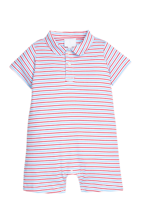 Little English Peter Pan Polo Romper