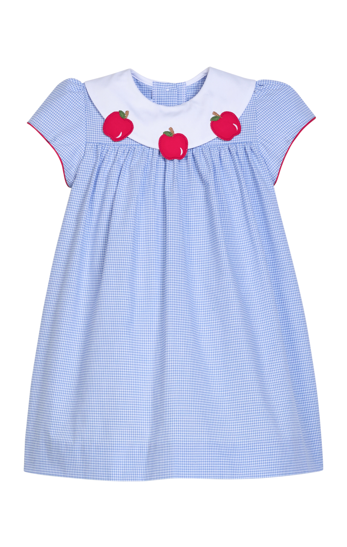 Little English Apple Bib Dress