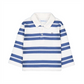 Mayoral Long Sleeve Striped Polo