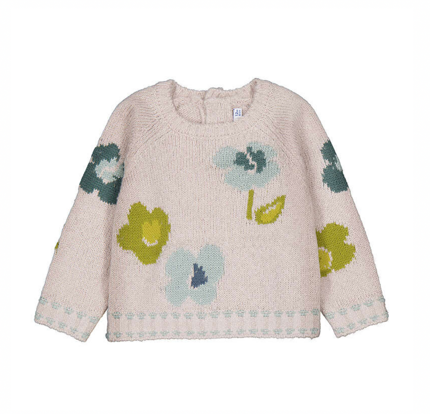 Mayoral Little Girls Jacquard Sweater