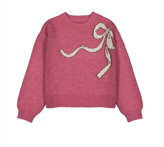 Mayoral Girls Bow Sweater