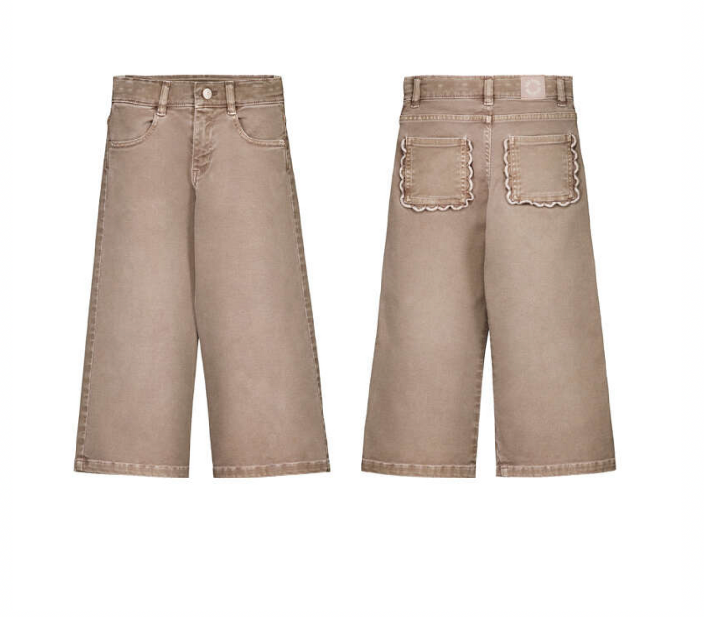 Mayoral Girl Ruffle Pocket Pants