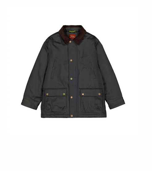 Mayoral Boys Waxed Cotton Coat