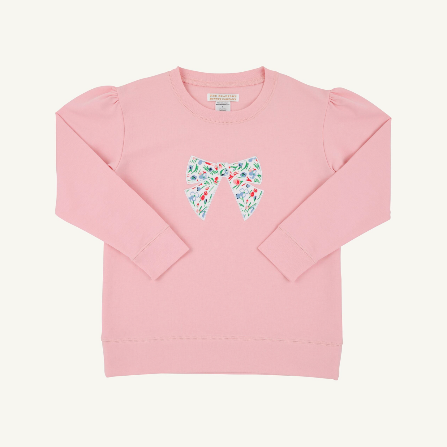 Cassidy Comfy Crewneck Puff Sleeve