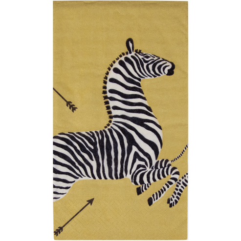 Zebra Gold Guest Towel