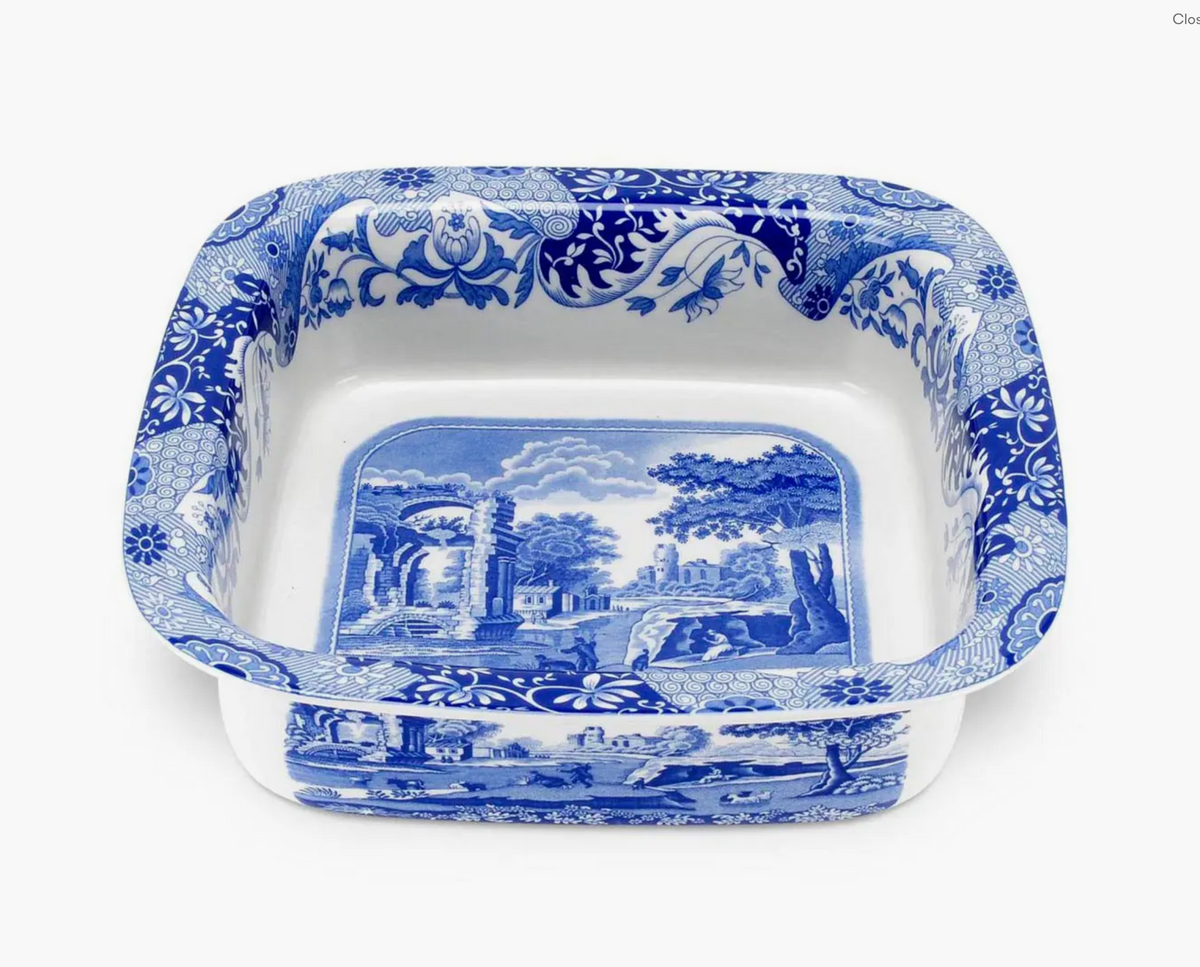 Blue Italian Baking Dish