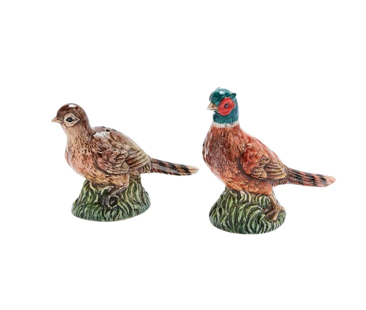 Woodland Pheasant Salt and Pepper Shaker