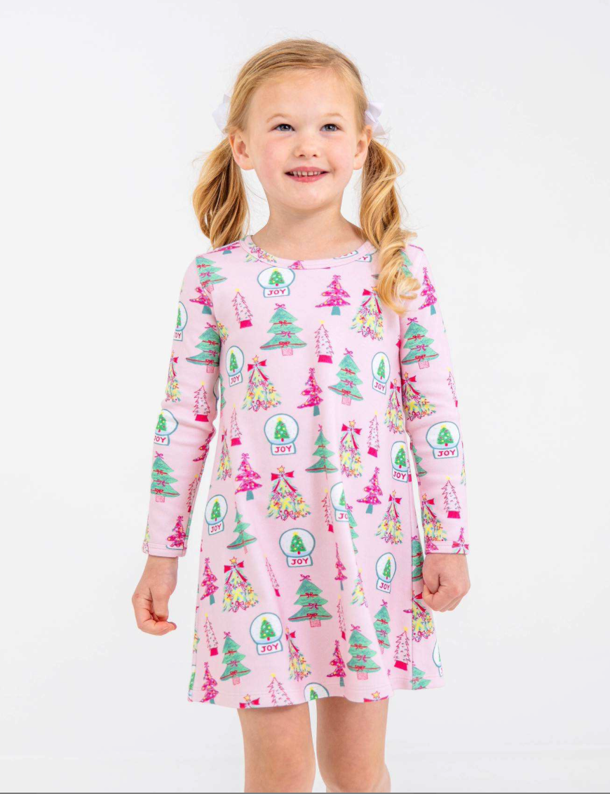 Long Sleeve Polly Play Dress
