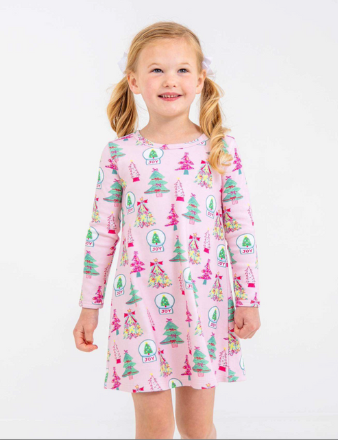 Long Sleeve Polly Play Dress