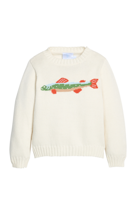Intarsia Brookie Sweater