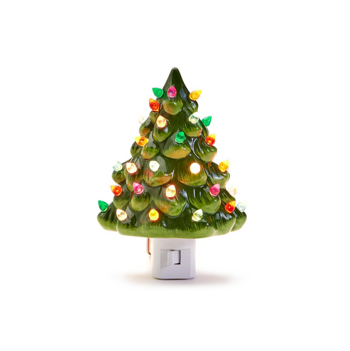 Vintage Christmas Tree Nightlight