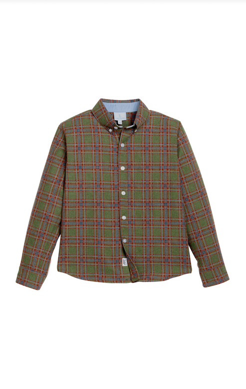 Button Down Shirt in Thornhill Plaid