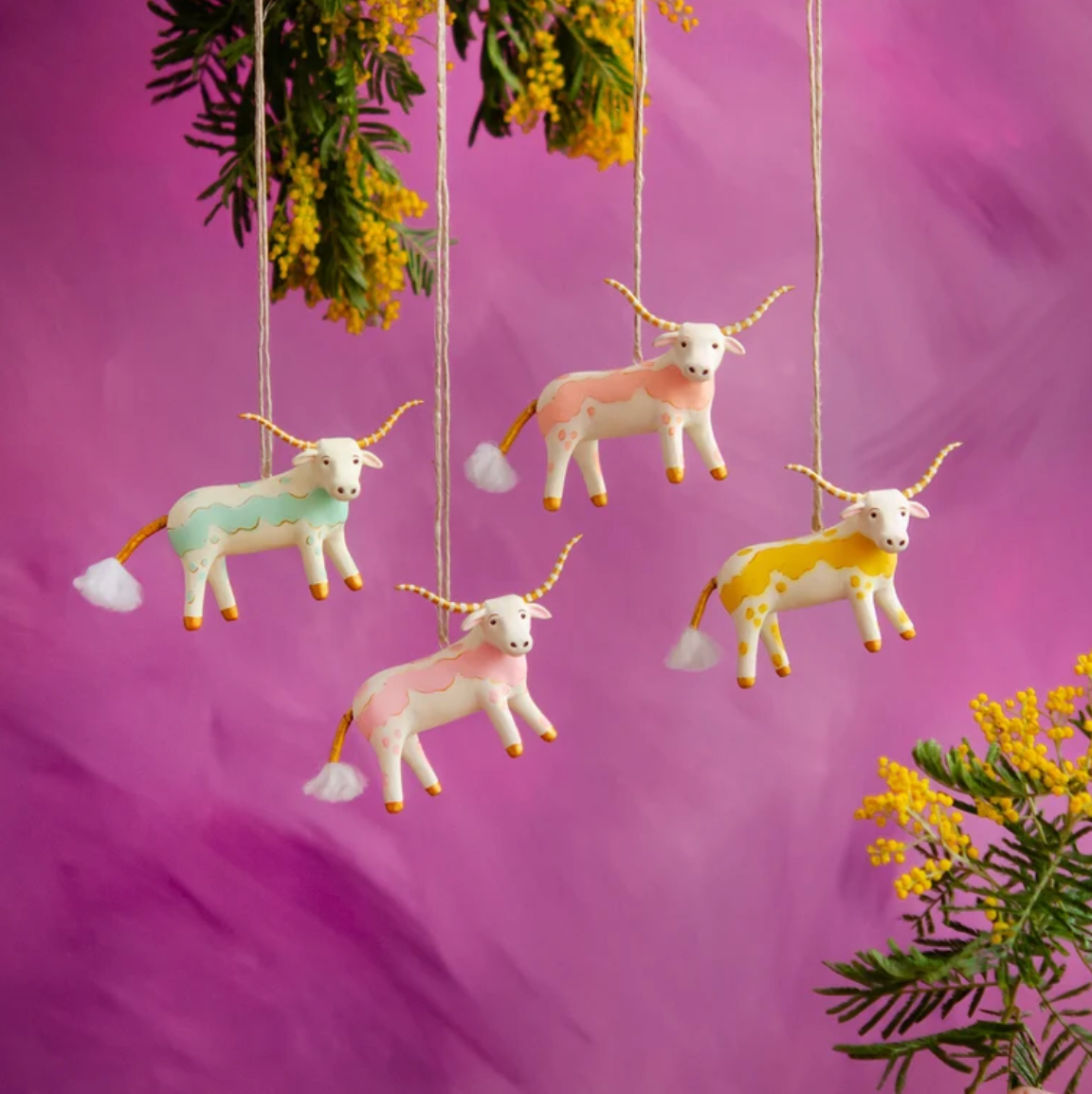 Beauregard the Bovine Ornament
