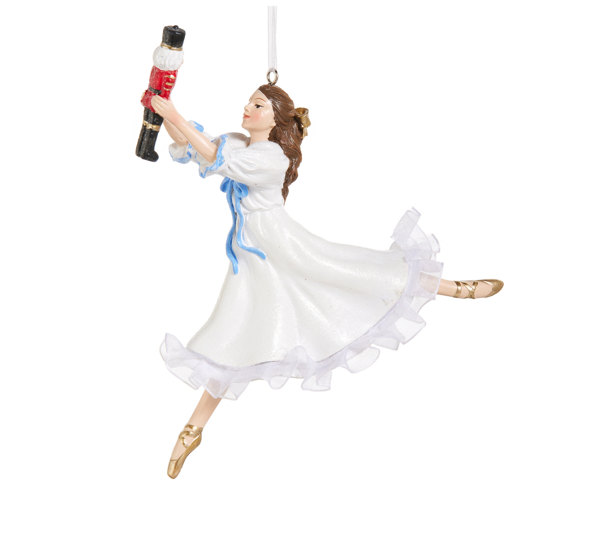 Ballerina with Nutcracker Ornament