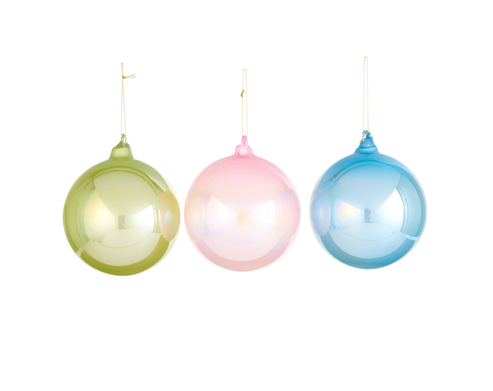 Pearlized Ball Ornament