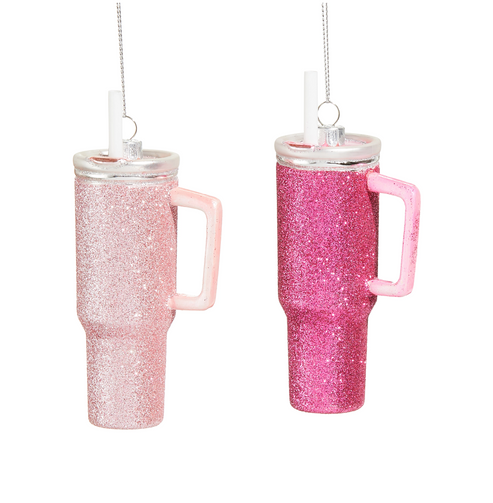 Pink Tumbler Ornament