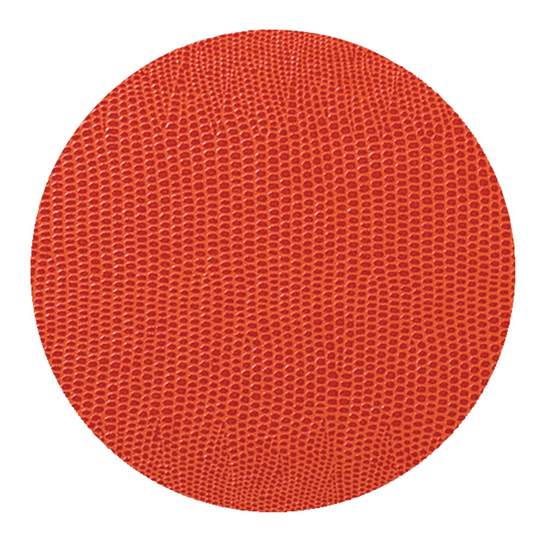 Orange Round Lizard Coasters