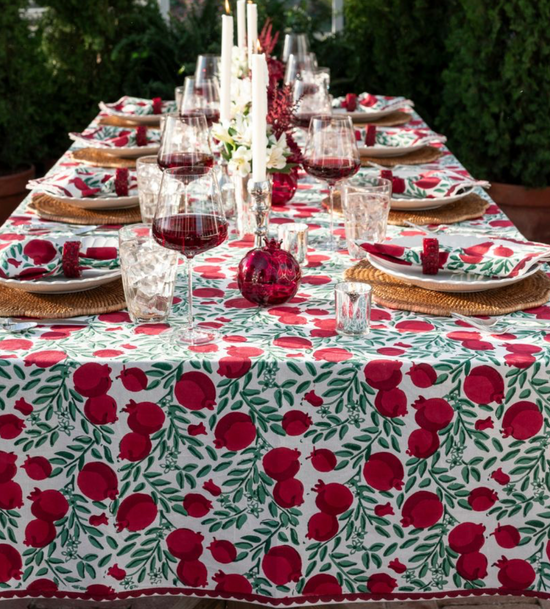 Pomegranate Vine Tablecloth
