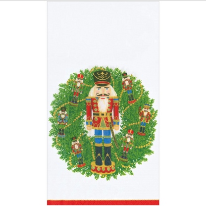 Nutcracker Wreath Napkin