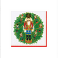 Nutcracker Wreath Napkin