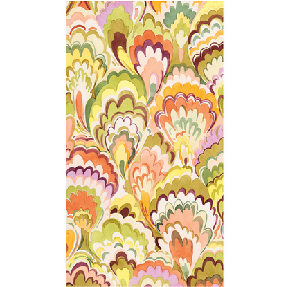 Raspberry Marbled Ceramica Napkin