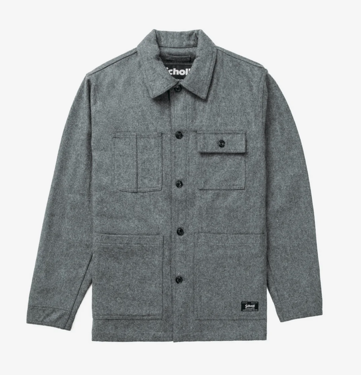 Wool Blend Chore Jacket