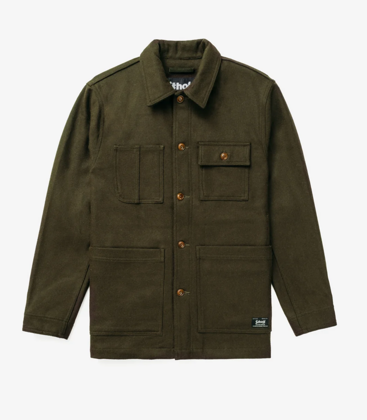 Wool Blend Chore Jacket