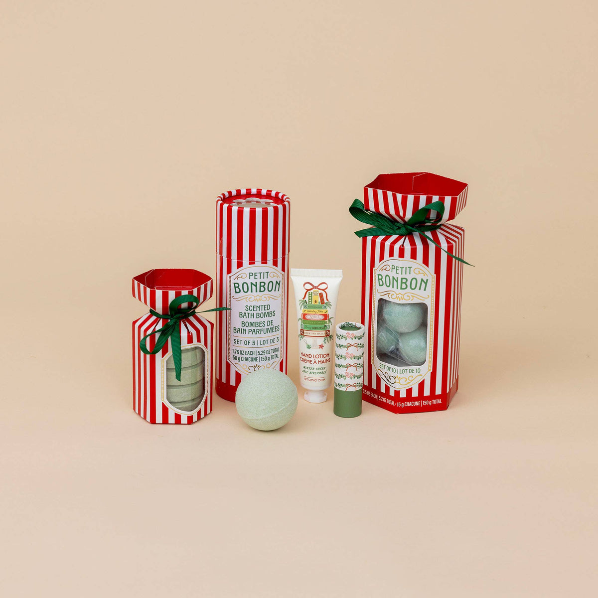 Petit Bonbon Holly Berry Red Bath Bombs