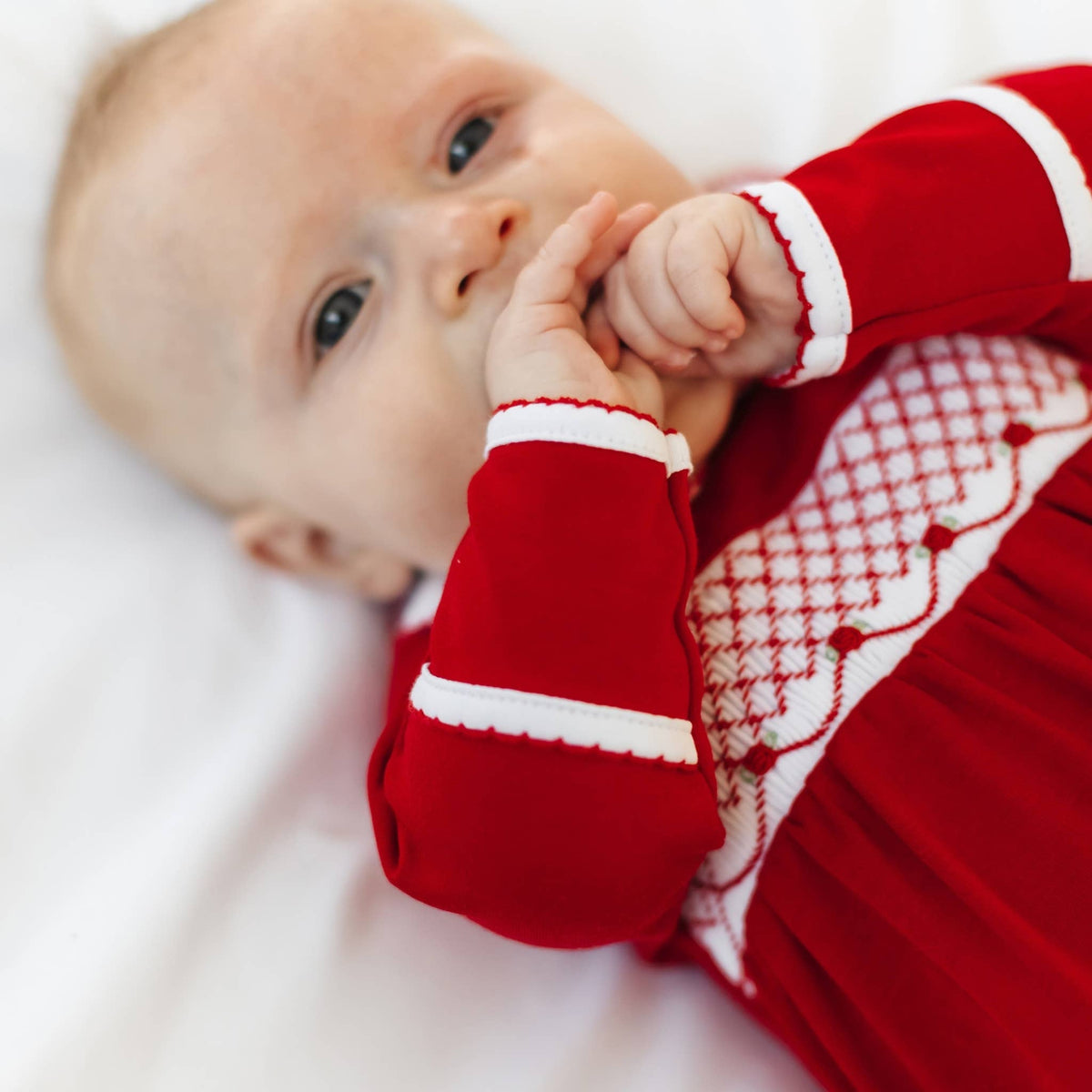 Millie Smocked Footie