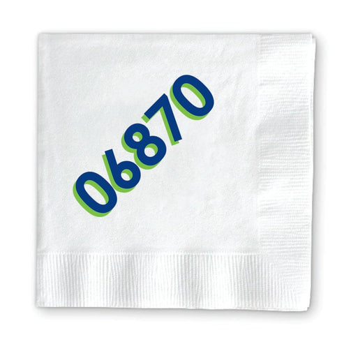 ZIP CODE-COCKTAIL NAPKINS