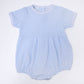 Mini Checks Blue Short Sleeve Bubble