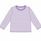 Knit Stripe Long Sleeve Shirt - PASTEL Colors