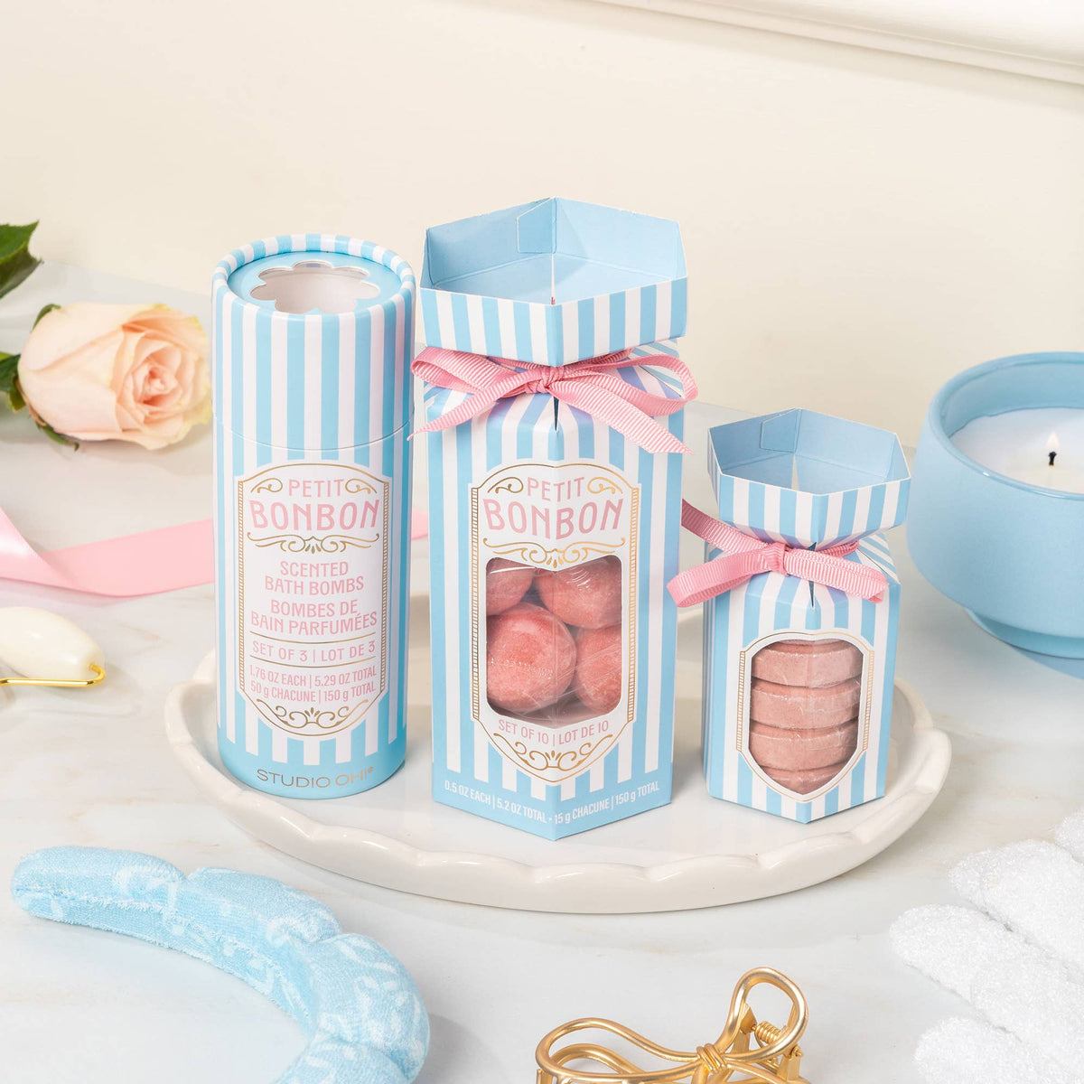 Petit Bonbon Darling Blue Bath Bombs