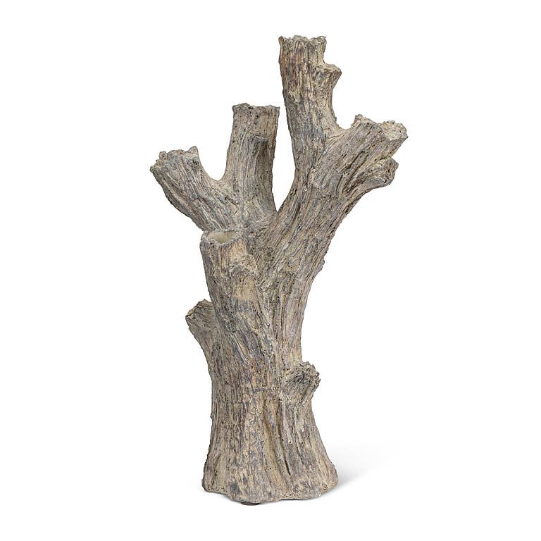Standing Tree Candelabra-15"H