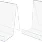 5 1/2" x 6" Clear Acrylic Easel - Pack of 3