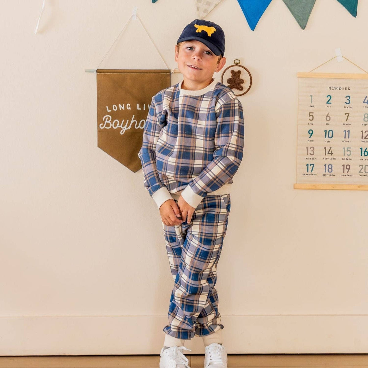 Vintage Pup Patch Baseball Hat - Boys Accessories - Fall