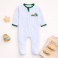 Little Farmer Applique Zip Footie