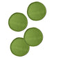 Olive Color Block Round Placemat Set of 4