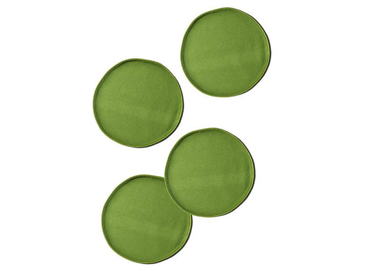 Olive Color Block Round Placemat Set of 4