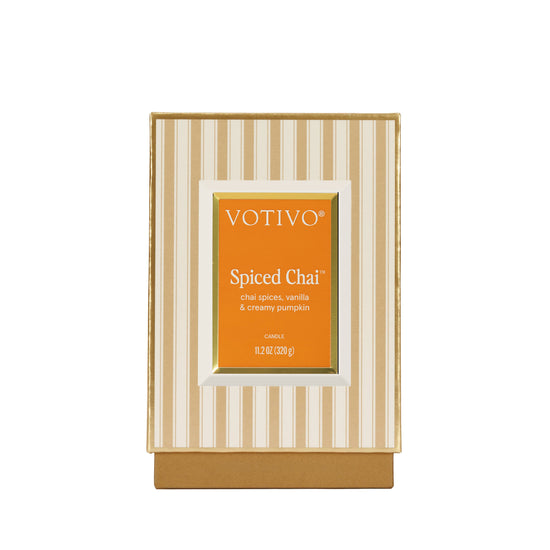 Spiced Chai Holiday Candle 4pk | Fall Scented Candle