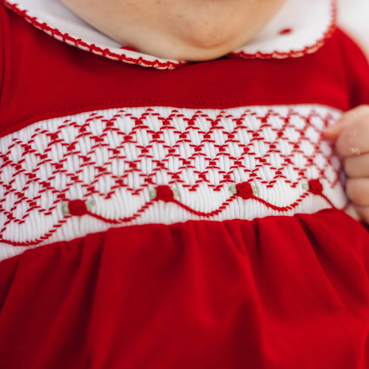 Millie Smocked Footie