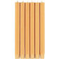 BRITISH COLOUR STANDARD - 25cm / 10'' H Saffron Eco Dinner Candles, 25 per pack