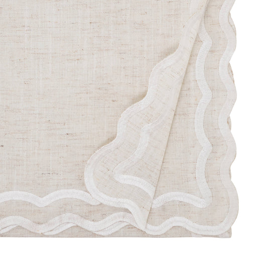 Scalloped Border Table Runner